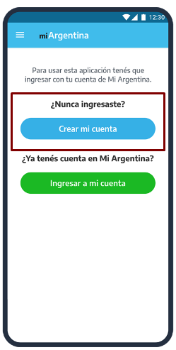 App Mi Argentina DNI Digital